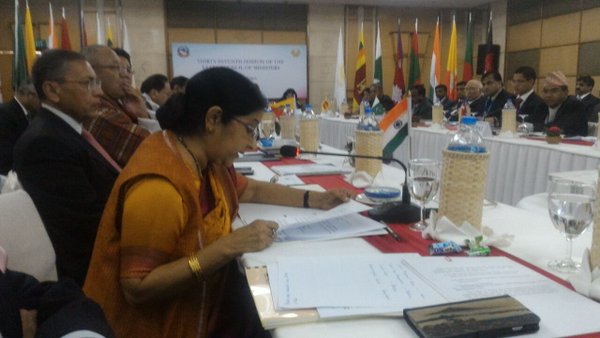 Prepared to work within SAARC to realize developmental goals: Swaraj