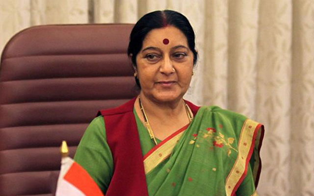 Sushma Sawraj directs envoy to help Indian prisoner attacked in Pak jail