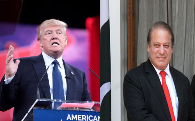 Nawaz Sharif congratulates new US President
