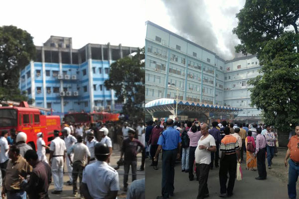 Kolkata: Major fire breaks out at SSKM hospital
