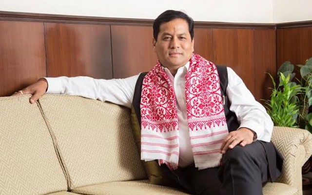 Sonowal greets Governor-designate of Assam Purohit