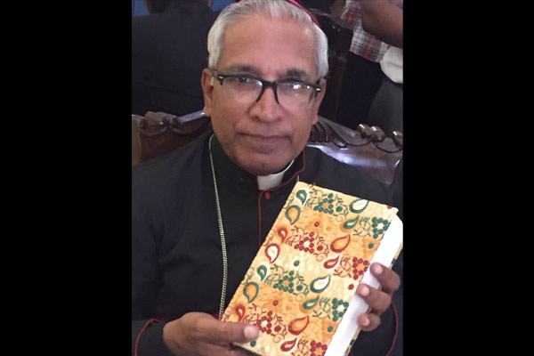 Bible in Baluchari silk presented to Pope by Mamata Banerjee