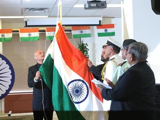 Indian Tricolour flies high in Canada