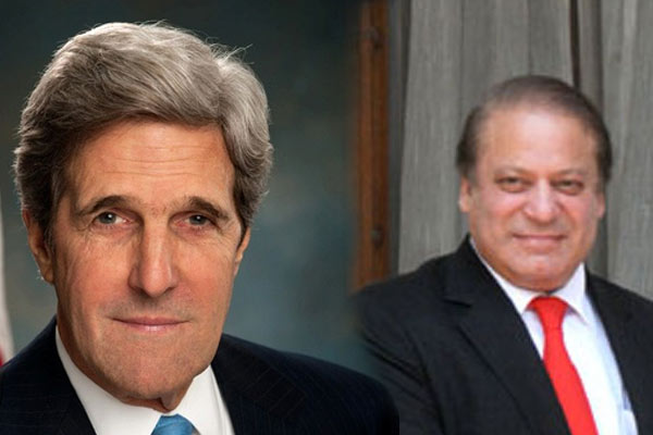 John Kerry asks Nawaz Sharif to prevent terrorists from using Pak as safe havens