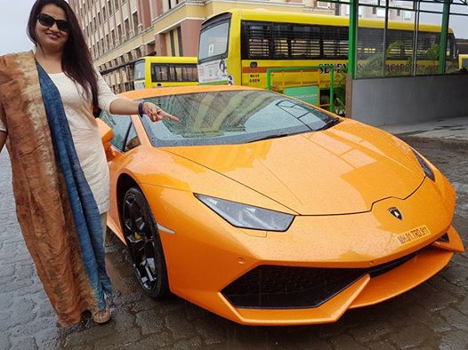 BJP MLA's Lamborghini hits auto-rickshaw