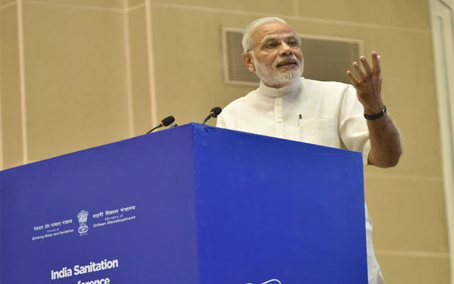 PM Narendra Modi inaugurates India Sanitation Conference INDOSAN 