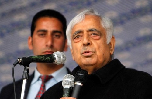 Seven-day state mourning for Mufti Sayeed in Kashmir