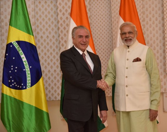 India-Brazil hold bilateral talks in Goa and sign four MoUs 