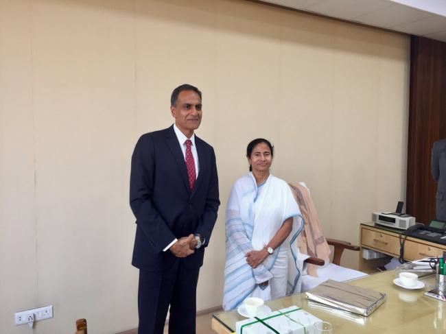 US Ambassador to India Richard Verma meets Mamata Banerjee
