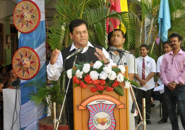 Assam CM urges students to strive for becoming good human beings