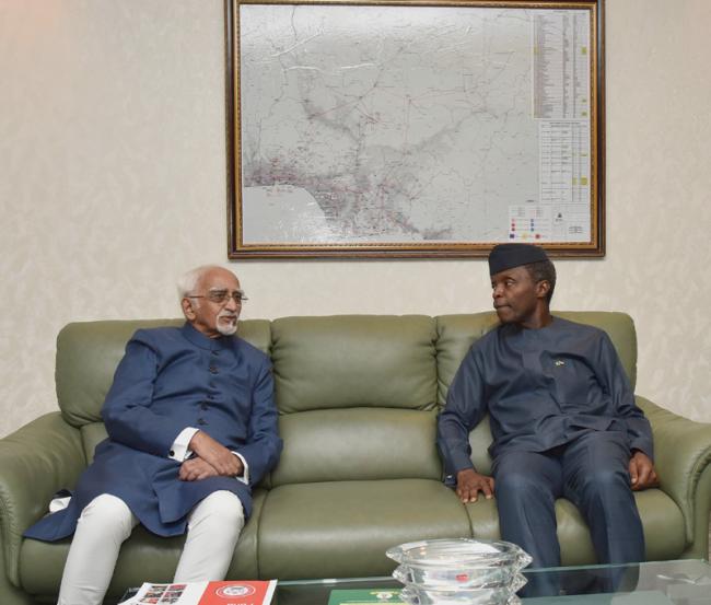 Stronger India-Nigeria relations would be mutually beneficial and help regional and global security: Vice President 