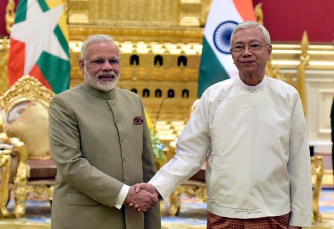 Narendra Modi calls meeting with Myanmar President 'wonderful'
