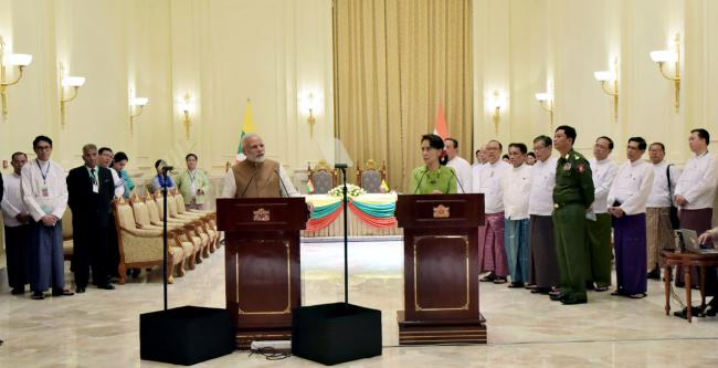 India-Myanmar Joint Statement issued during PM Modi's visit to Myanmar