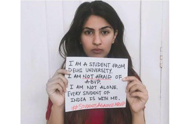 Who's polluting this young girl's mind: Rijiju on Gurmehar Kaur's post