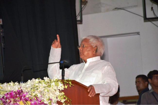 Corruption charges brought against me at the behest of BJP : Lalu Prasad