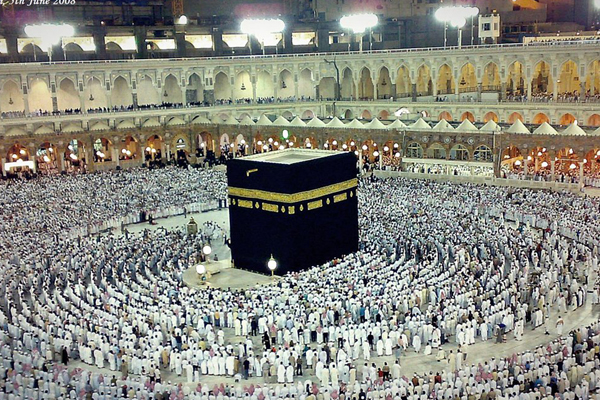 The first flight with 420 Haj pilgrims took off from Srinagar for Saudi Arabia on Tuesday.