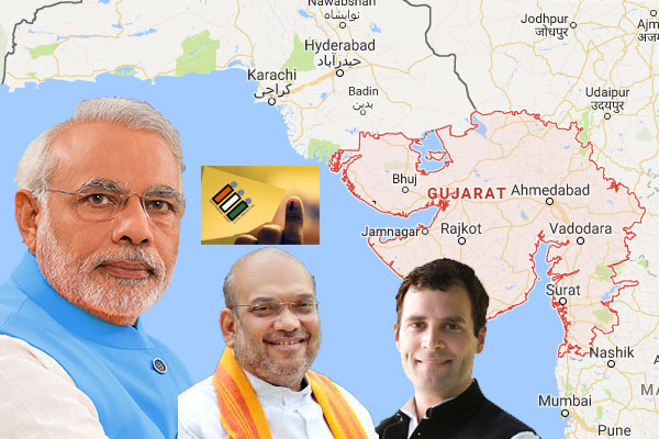 Gujarat election : More than 47 percent polling till 2 pm ; Congress calls EC a puppet