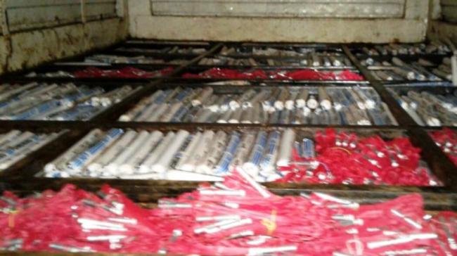 1,80,000 detonators seized in West Bengal, 2 held
