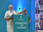 PM Modi addresses young entrepreneurs at 'Champions of Change' initiative 