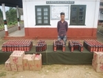 Assam Rifles seizes huge cache of IMFL from UP vehicle in Nagaland