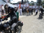 Nagaland CM flags off Assam Rifles Sardar Vallabhbhai Patel Unity and Heritage Tri Nation Motorcycle Expedition 