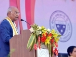 President visits Andhra University and opens Centre for Defence Studies 
