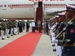 Prime Minister Narendra Modi arrives in Myanmar
