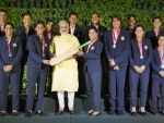 PM Modi interacts with Indian Womenâ€™s Cricket Team