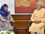 Mehbooba Mufti welcomes Prime Minister's Narendra Modi's remark on Kashmir