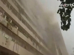 New Delhi: Fire breaks out at Lok Nayak Bhawan