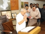 Gujarat: Nitin Patel given finance ministry, assumes office 