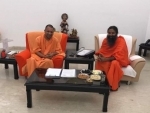 Swami Ramdev meets UP Chief Minister Yogi Adityanath