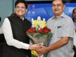 R K Singh takes over as new Power & New Renewable Energy Minister