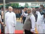 Ignoring orders from state bureaucracy, RSS chief Mohan Bhagwat hoists national flag at Kerala school