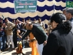 Union Home Minister greets jawans on Dussehra