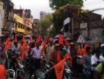 Saffron waves hit WB on Ram Navami, TMC worships Hanuman, holds peace rally