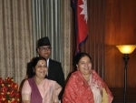 Sushma Swaraj meets Nepal President Bidhya Devi Bhandari