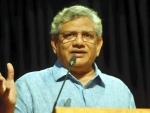 CPI(M) leader Sitaram Yechury attacked during press conference, trespassers detained