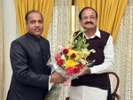 Himachal Pradesh CM Jairam Thakur meets Vice President 