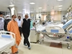 Uttar Pradesh: Yogi Adityanath visits hospitals to enquire about people injured in NTPC blast
