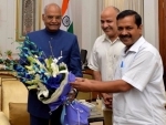 Arvind Kejriwal meets President Ram Nath Kovind