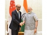 Singapore Deputy PM meets Narendra Modi
