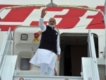 Narendra Modi ends four-nation tour, leaves for Delhi