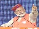 PM Modi holds rally in Himachal's Rehan, calls Congress 'laughing club'