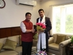 Arunachal Pradesh CM Pema Khandu meets Sports Minister