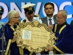 Goa University confers Honorary D. Litt. degree to President Mukherjee