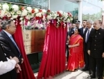 Sushma Swaraj opens new chancery complex of Indian High Complex in Dhaka 