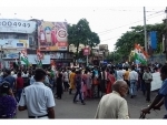TMC holds massive protests across Kolkata, throws city traffic out of gear