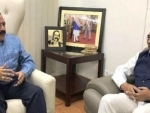 Manipur CM calls on MoS DoNER Dr Jitendra Singh 