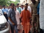 Uttar Pradesh Chief Minister Yogi Adityanath visits Gorakhpur hospital